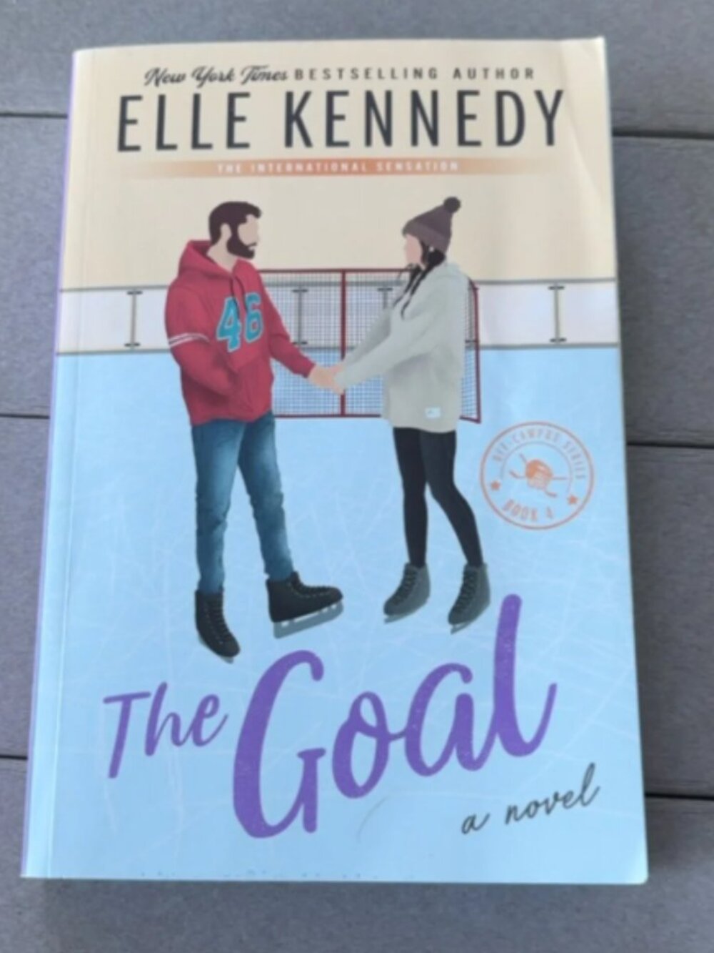 The Goal by Elle Kennedy (sprayed edges!)